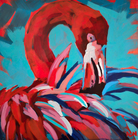 Fiesty Flamingo