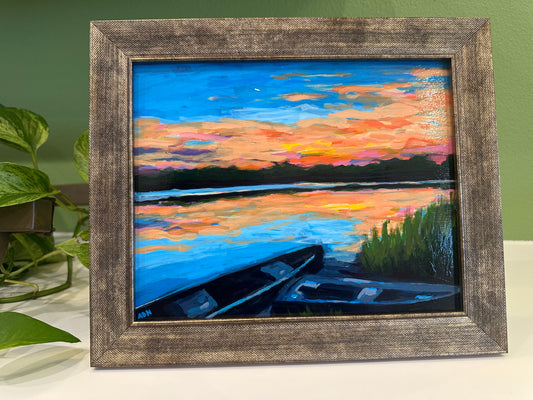 Sunset on the Lake